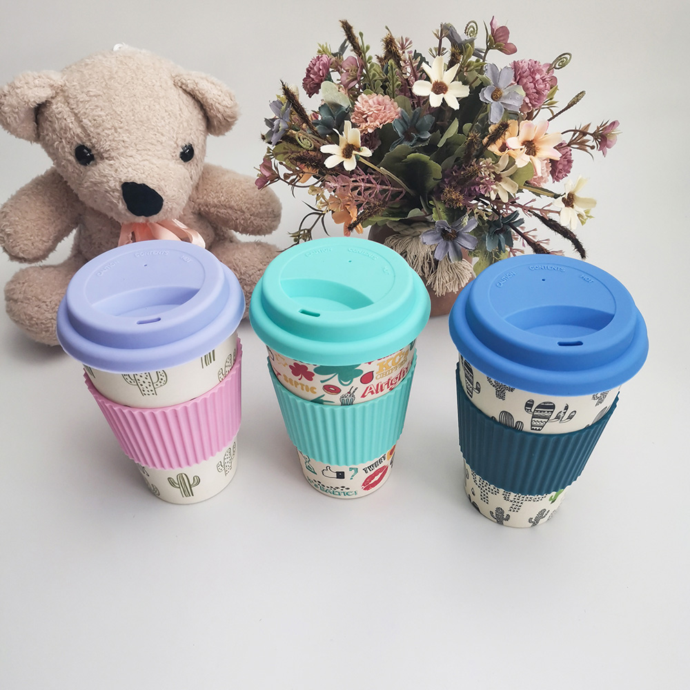 中国工場卸売新しいデザイン旅行コーヒーマグカップ蓋付き
