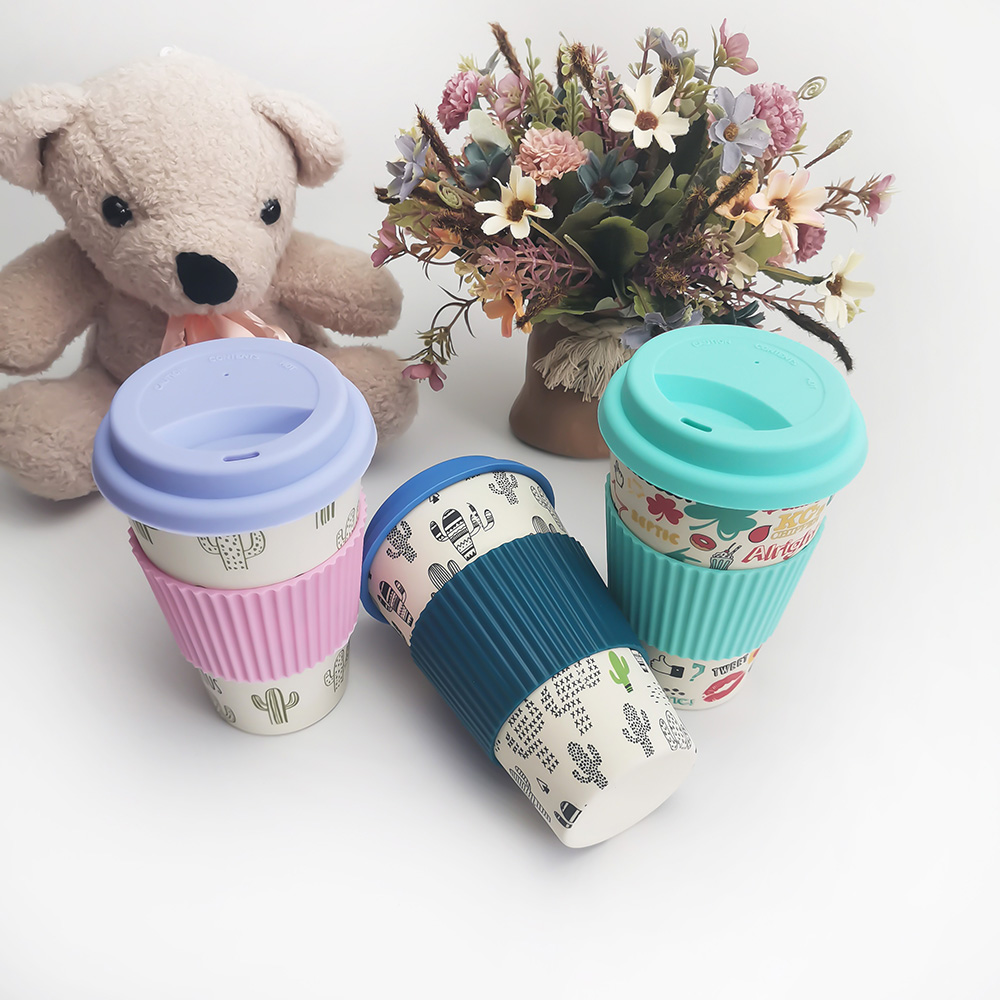 中国工場卸売新しいデザイン旅行コーヒーマグカップ蓋付き