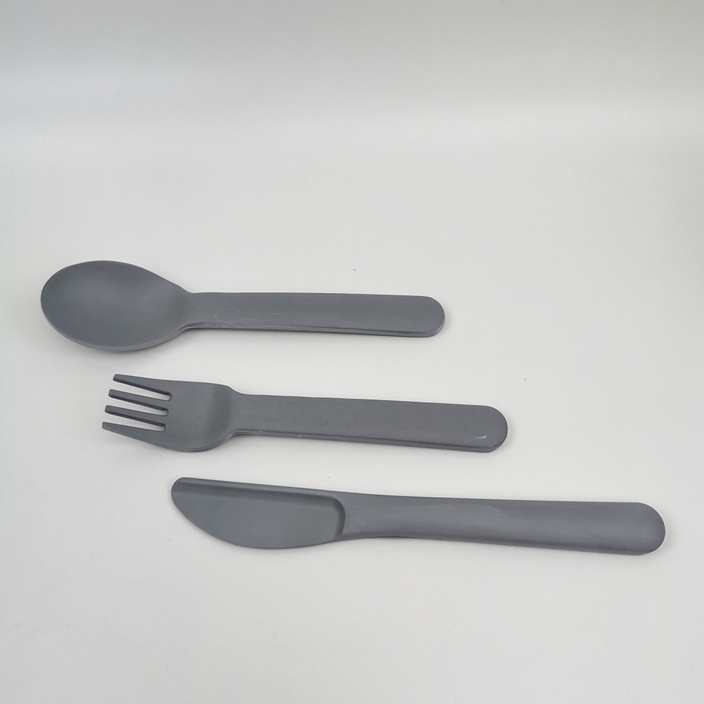 環境にやさしい台所用品カトラリーセット-フォークスプーンナイフ道具